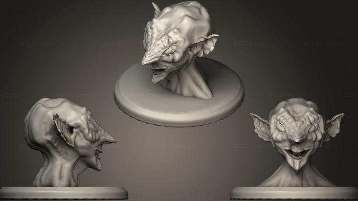 Figurines simple (Goblin Token, STKPR_0557) 3D models for cnc